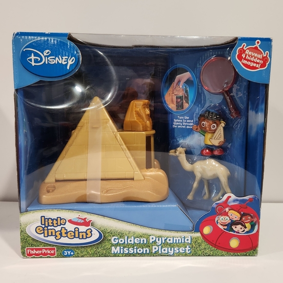 New Disney Little Einsteins Golden Pyramid Mission Playset Fisher Price Toy - Picture 1 of 7